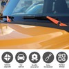 SQQP Front Window Windshield Wiper Arm & Blade Decoration Cover