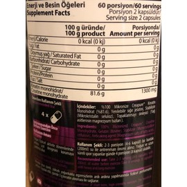 Hardline Creapure 120 Kapsül (120)