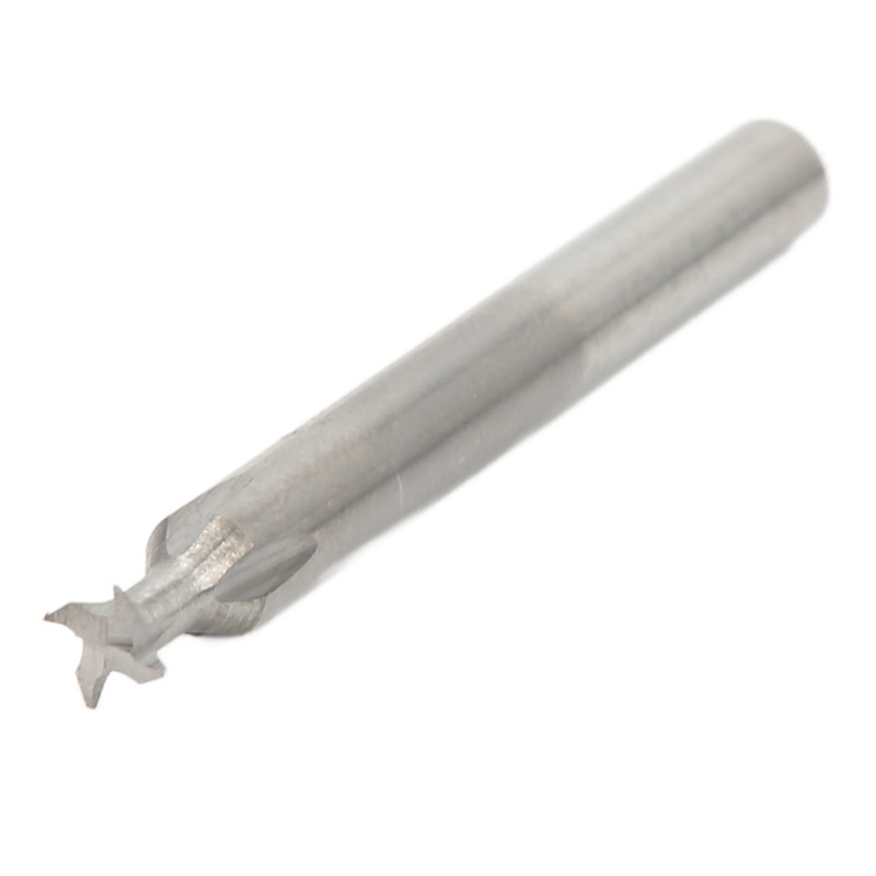 Dovetail End Mill Cutter High Hardness Alloy 5mm 4 Flutes