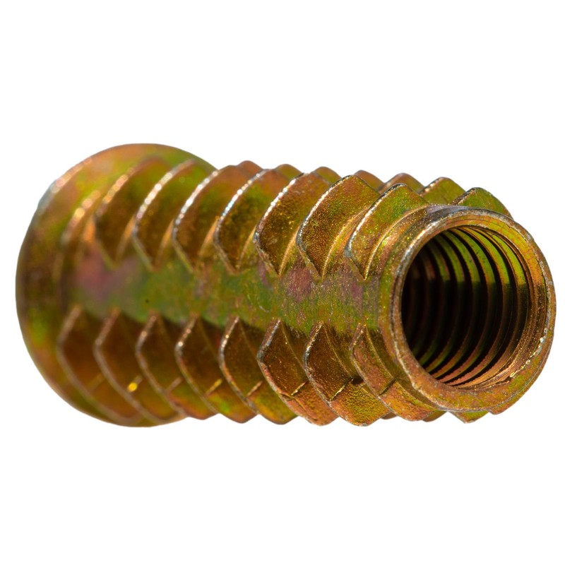 YoiYee M8 x 30mm Wood Insert Hex Socket Nuts -