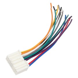 RED WOLF Radio Reverse Wiring Harness for 1999-2009 Honda Civic Accord CRV, 1999-2010 Acura RL CL Vehicles Female Connector Adapter Replace Factory OE OEM Wire Cable