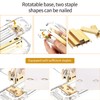 Office Supplies Set Desk Accessory Kit, Acrylic Stapler Set Staple