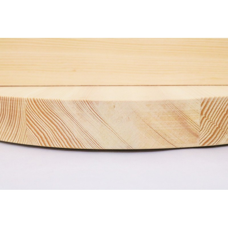 Ichihara Wood Place 落si蓋 Wood Industrial Pot Lid 24 cm Diameter