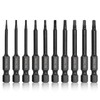 COMOWARE Juego de 10 destornilladores triangulares de acero S2 de