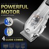 Hair Clippers for Men with LED Display, 4-Piece Cordless Grooming