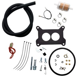 UcarSoon 2 Barrel Electronic Choke 350 CFM Carburetor Replacement for 0-80350 2300 Carburetor
