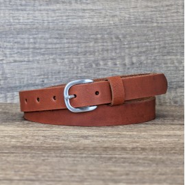 Ashford Ridge 25mm Full Grain Leather Belt - Tan - 2XL