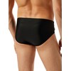 Schiesser Men's Briefs Comfort Swimming Trunks, black