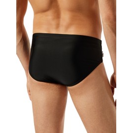 Schiesser Men's Briefs Comfort Swimming Trunks, black