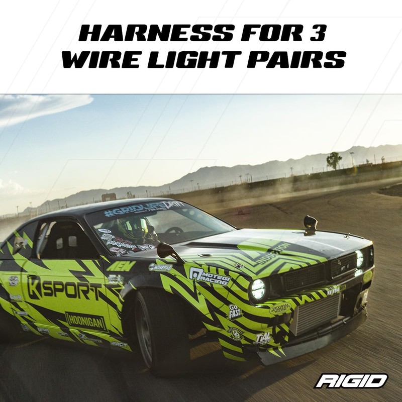 RIGID Industries - RIGID Industries Harness f/ 360-Series Lights w/Backlighting