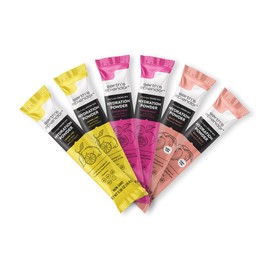 Earth's Splendor Electrolyte Sticks, Hydration Powder, 6 Pack Variety Single Serving, Lemon Lime, White Peach, & Passion Fruit