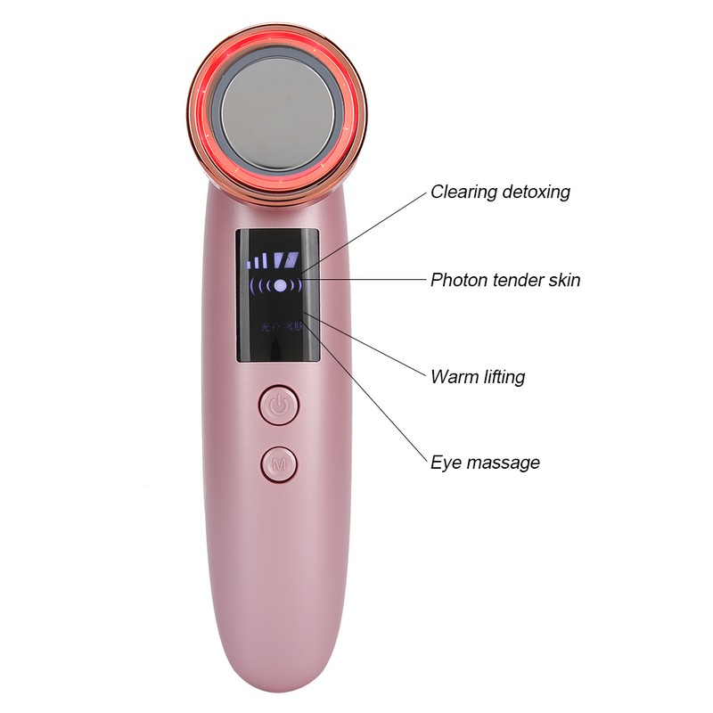 Ion Skin Rejuvenation Machine EMS MicroCurrent RF Face Care Machine