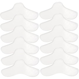 12 almohadillas para la nariz, almohadilla de gel nasal lavable que se puede recortar, material flexible diseñado para uso repetido, apto para la mayoría de las máscaras.