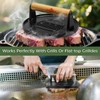 XUDAKAIXIN Cast Iron Smash Burger Press (2PCS),Grill Bacon Meat Press