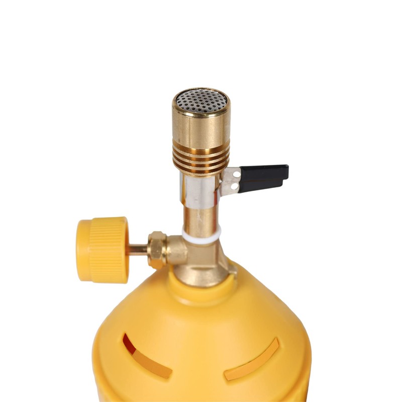 WELDINGER Bunsen Burner Laboratory Burner for Universal Pierce Cartridges