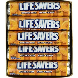 Life savers Butter Rum  1.14 OZ   20 Rolls