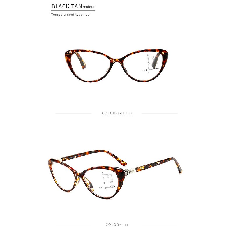 PLOPLO Progressive Multifocal Multifocus Glasses Anti Blue Light Blocking Computer