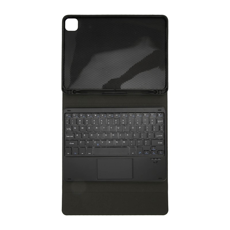 Tablet Keyboard Trackpad Magnetic Auto Sleep Kickstand Pencil Holder Wireless