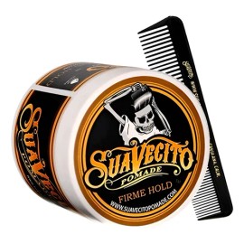 Suavecito Pomada Firme Strong Hold 4oz + Peine Suavecito