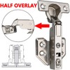 Luokim 26mm Mini Cup Soft Close Hinge for Thin Door