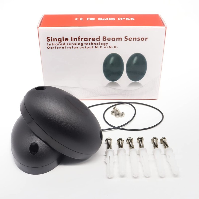 Universal Photocells Detector Pair of Universal Infrared Photocells AC/DC 12V-24V