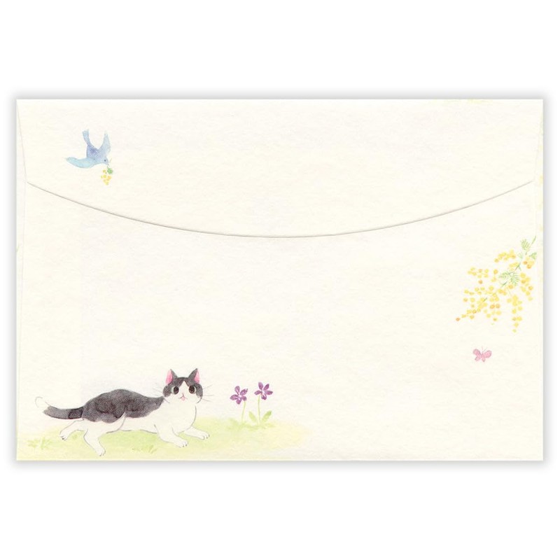 Nubby Envelopes Mimosa Scented | 2 Patterns Assorted, 4 Sheets,