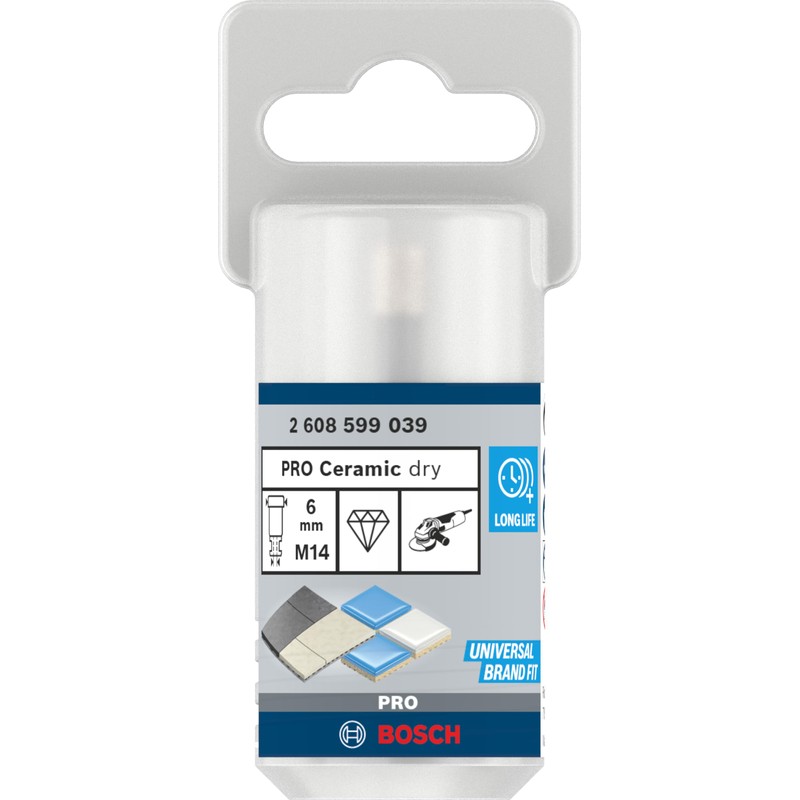 Bosch 1 x PRO Ceramic Dry Drill Bits for Small