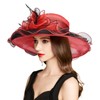 2025 Kentucky Derby Hats for Women Girls Ladies, Organza Church