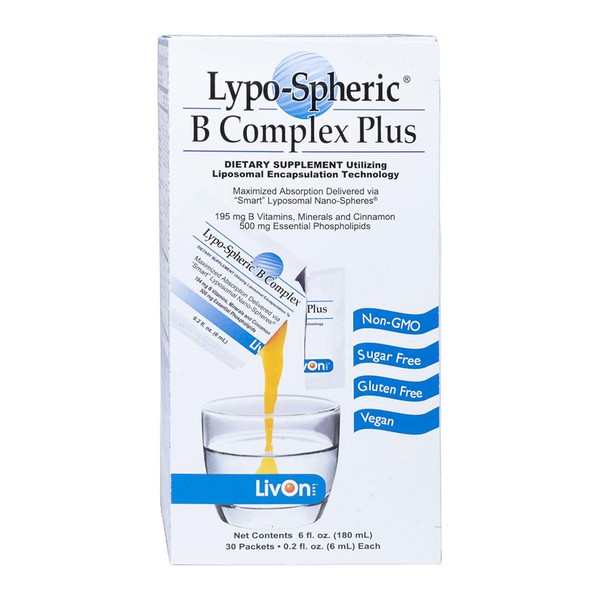 LivOn Laboratories Lypo-Spheric B Complex Plus - 30 Packets