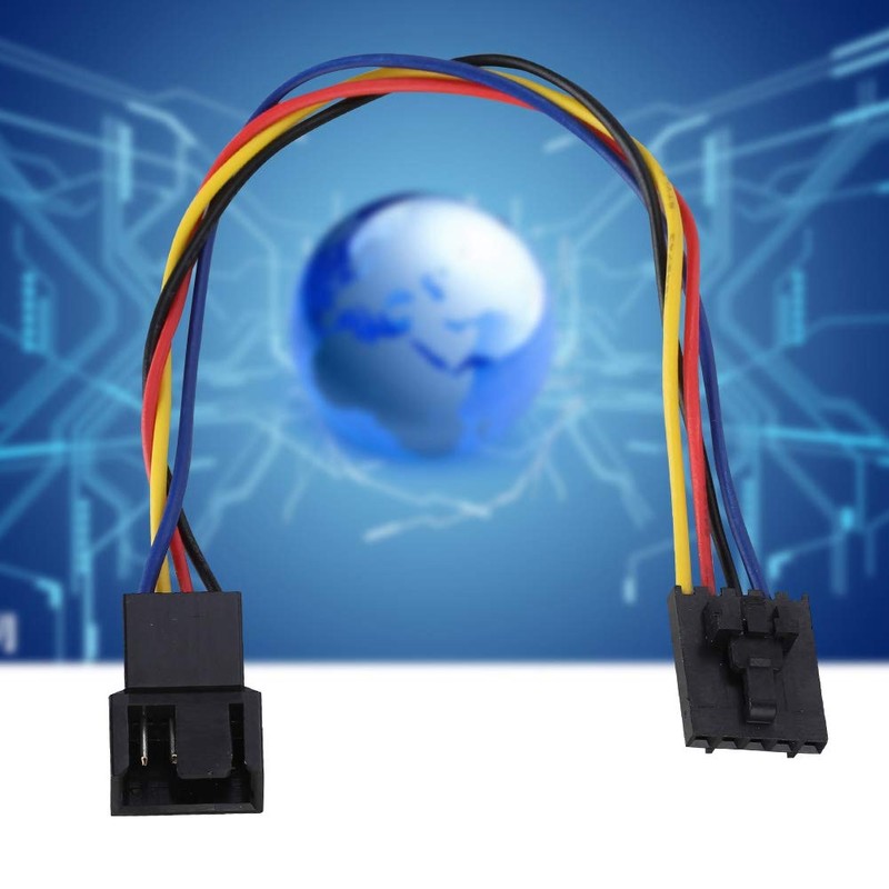 ASHATA 5PCS 5 Pin to 4 Pin Adapter 5 Pin