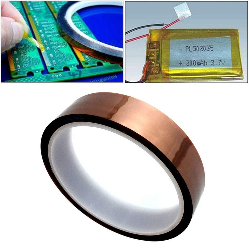 Audiofan Insulation Tape, Polyimide, Heat Resistant, Insulated, 1.0 x 0.02