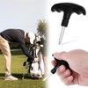 kinoco Golf Club Torque Wrench, Shaft Adapter Tool, Black Metal