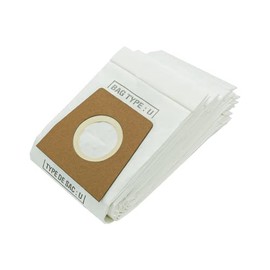 Type U Vacuum Bags Replacement for Dirt Devil, 3920048001 Vacuum Cleaner Paper Bags Designed to Fit the Dirt Devil Upright Ultra Model Vacuum,Replace Part# 3920047001 & 392075000(10Pack）