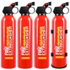 4 Pack Fire Extinguisher for Home with Mount - Upgraded