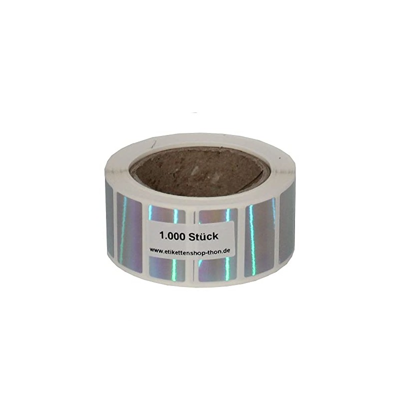 Hologram Rainbow Stickers / Security Labels on Roll - 30