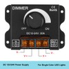 KEYGMA LED Strip Light Dimmer, DC 12-24V 30A PWM Knob