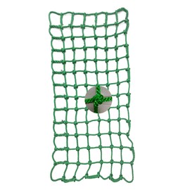 Heavy-Duty Climbing Net for Kids & Adults - 600lb Capacity, (3 * 9ft), Premium Polyester Rope with 0.47" Thickness, Indoor/Outdoor Safety Net for Playgrounds, Balconies 【0.9 * 2.8m 】
