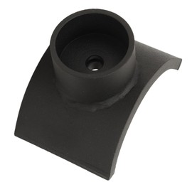 Bottle Jack Accessories, High Strength Bottle Jack Adapter Saddle, Hydraulic Lifting Axle Saddle Bottle Jack Accessories, for 3in Tube Black, for Garage, Recovery, RV, Farm
