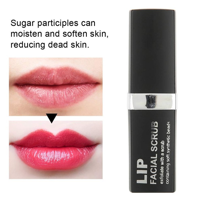 Lip Exfoliator, Lip Scrub Sticks Nourishing Lipstick Remove Cuticles Lip