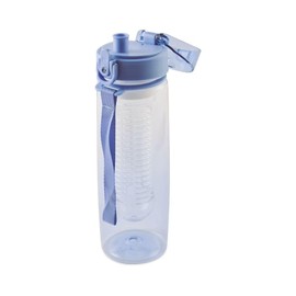 ark future Flavour Infused Drinking Bottle – 700ml Fruit Infuser Water Bottle – Leakproof Sports Bottle with Infusion Chamber – BPA Free – Available in Blue, Black, Green, Purple (Blue)