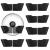 SZCXDKJ 10Pcs Pot Lid Racks Wall Mount Pan Lid Holder