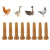 20PCS Chicken Plucker Finger Rubber Feather Removal Stick High Temperature