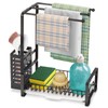 Mutool Sink Caddy Organiser, Sponge Holder with Drain Pan, Kitchen