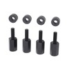 4Pcs Seat Lift Mount Kits 2 Inch Black Reliable Rugged