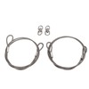 2 Pcs 1 Meter Trailer Lifting Cable 125542 304 Stainless