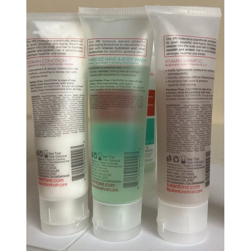 Julien Farel 12X Julien Farel Anti-Aging 1.7 Oz (4) Shampoo,