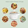 Elite Gourmet MST-250XW Electric Slow Cooker Ceramic Pot Adjustable Temp,