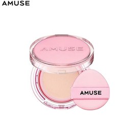 AMUSE Dew Power Vegan Cushion SPF 50+ PA+++ 15g, Shade:01 PURE