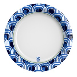 Dixie Ultra, Deep Dish Paper Plates, 28 Oz, 40 Count, Heavy Duty, Microwave-Safe, Soak-Proof, Cut Resistant, Disposable Plates For Heavy, Messy Meals | Dixie