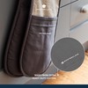 MasterClass Deluxe Professional Oven Gloves, Heat Resistant and Double-Sided Mitts,